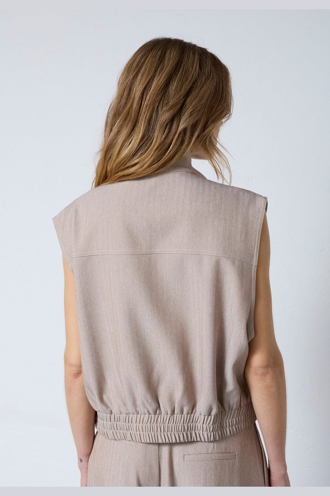 Co´Couture - Marlocc Vest 40063 - 18 - Sand
