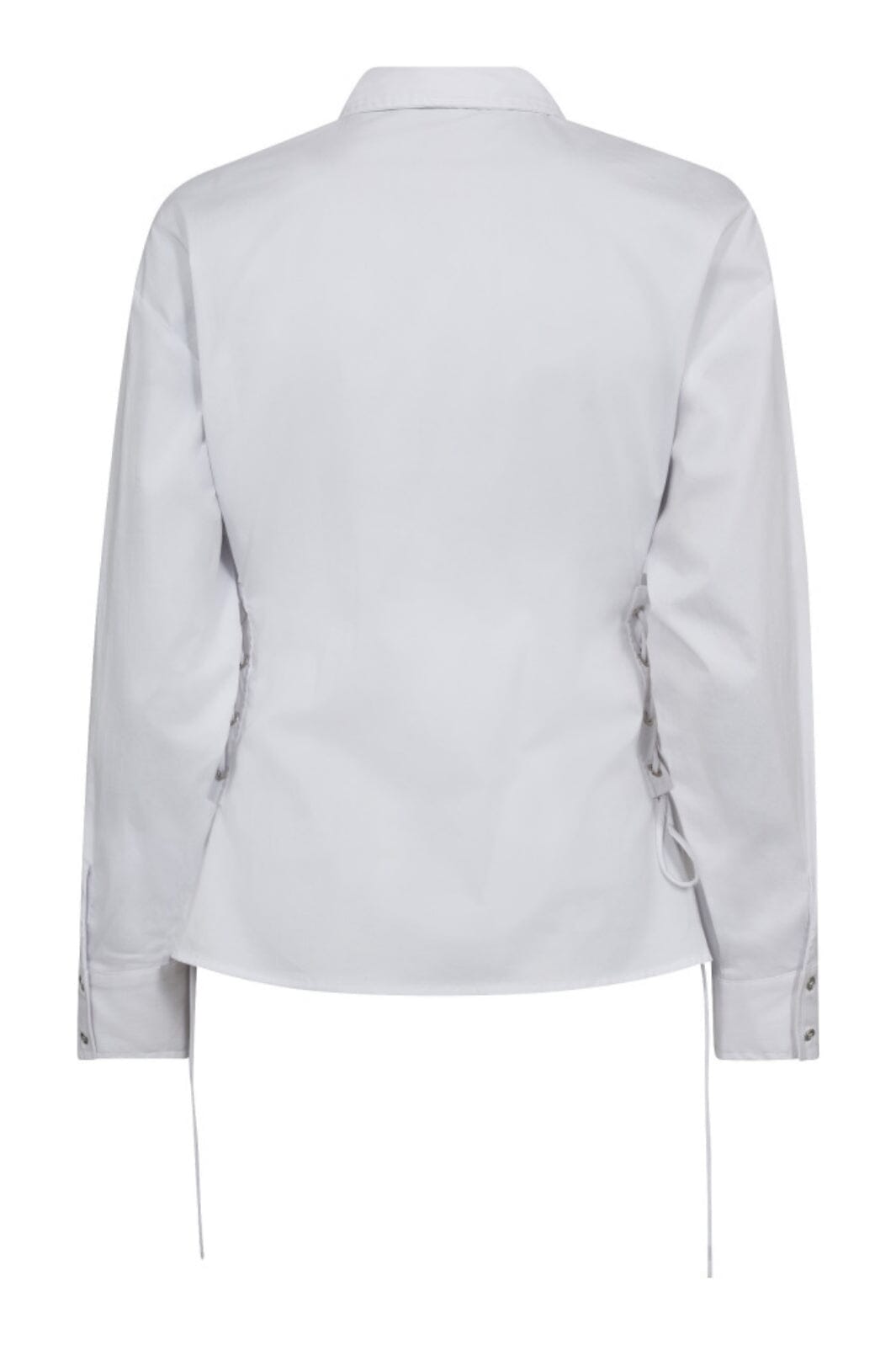 Co´Couture - Poppycc Eyelet Tie Shirt 35180 - 4000 - White