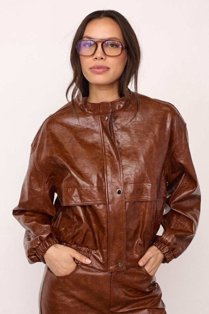 Co´Couture - Richacc Bomber 500175 - 20005 - Cognac Jakker 