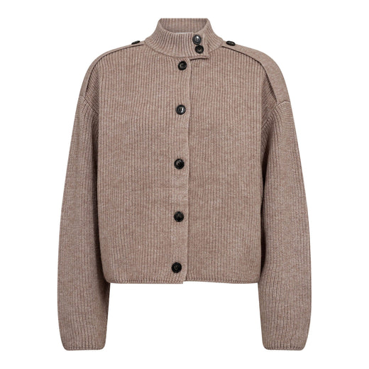 Co´Couture - Rowcc Utility Cardigan 500123 - 20014 - Mink Cardigans 