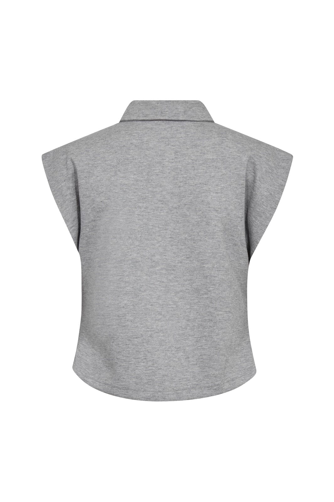 Co´Couture - Sidacc Polo Top 43027 - 57 - Grey Melange