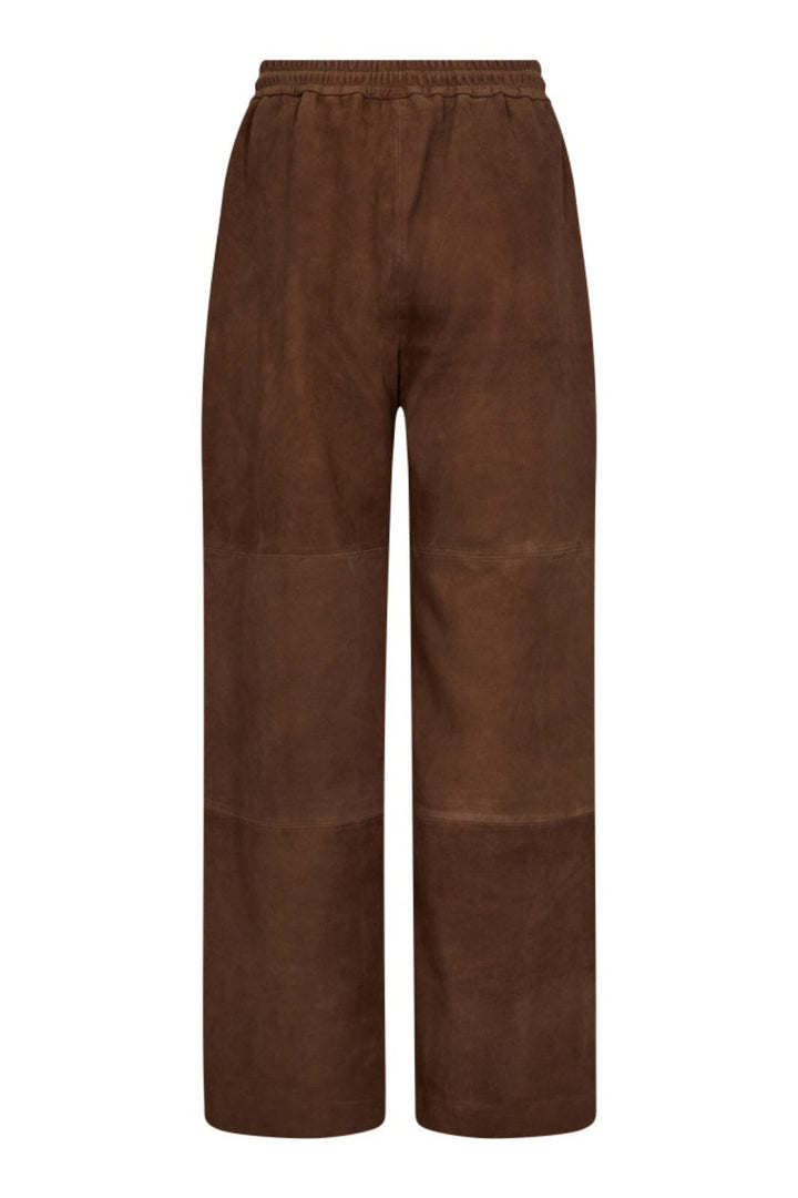 Co´Couture - Siennacc Suede Pullon Pant 31617 - 35 - Suntan