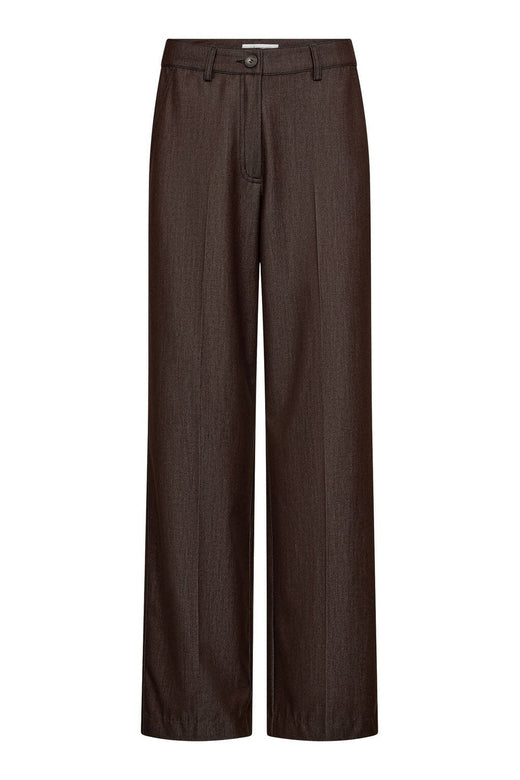 Co´Couture - Terrycc Denim Pant 31528 - 145 - Dark Brown Bukser 