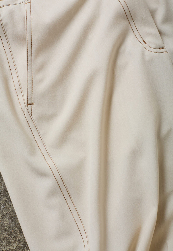 Co´Couture - Terrycc Denim Pant 31528 - 320 - Bisquit Bukser 