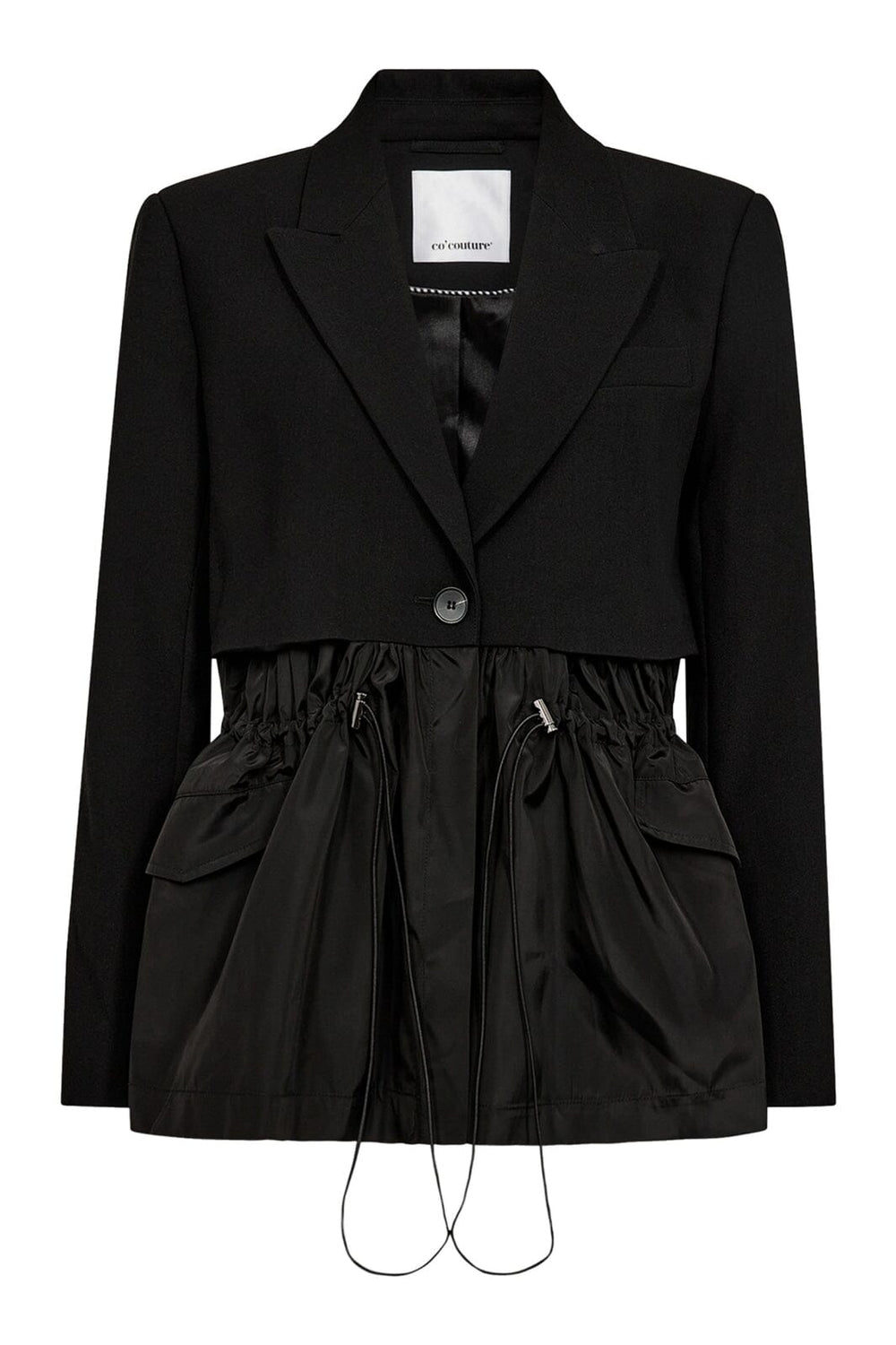 Co´Couture - Volacc Mix Blazer 30317 - 96 - Black