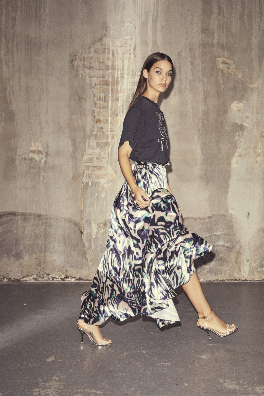 Co´couture - Zebralinecc Wrap Skirt 34113 - 4713 Bubblegum Nederdele 