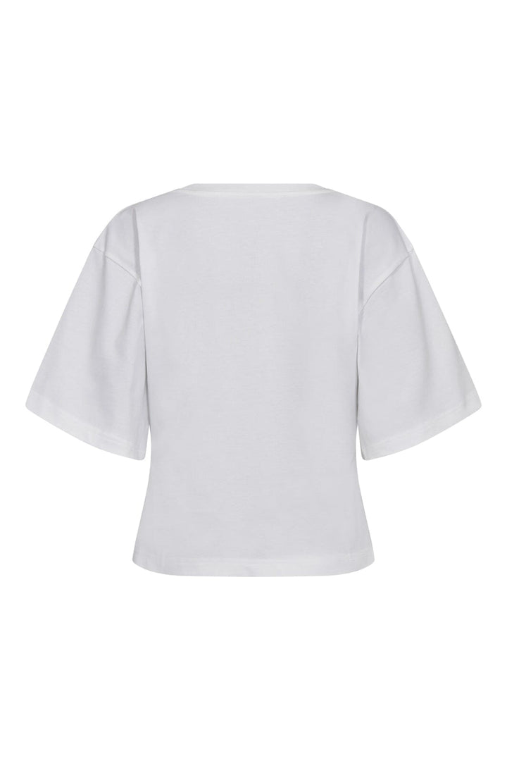 Co´Couture - Zengacc Tee O-Neck 43013 - 40096 - Whiteblack