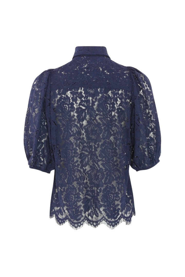 Continue - Alicia Lace Blouse 14988 - Navy Blue