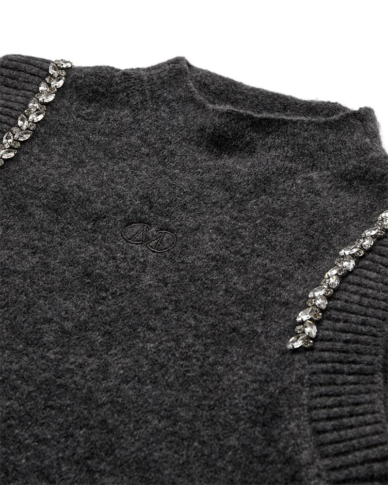 Copenhagen Muse - Cmibra-waistcoat 206832 - 1050 Dark Grey Melange