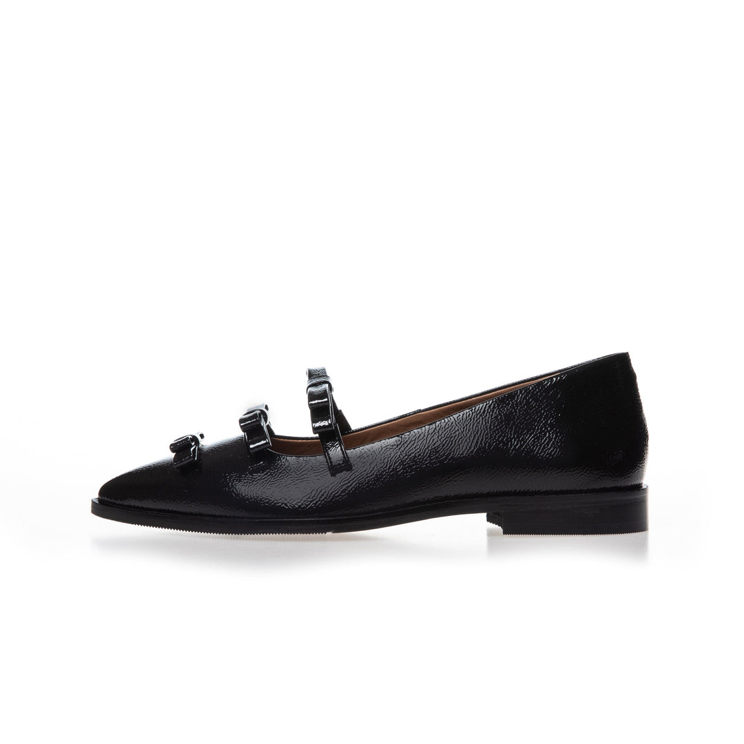 Copenhagen Shoes - Carring CS8913 - 0011 - Black Patent Ballerinaer 