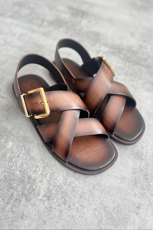 Copenhagen Shoes - Cecile CS8945 - 847 - Dark Brown Sandaler 