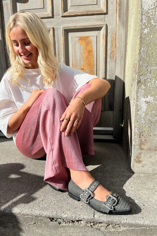 Copenhagen Shoes - Future Vibes Denim - 0262 Black Denim Ballerinaer 