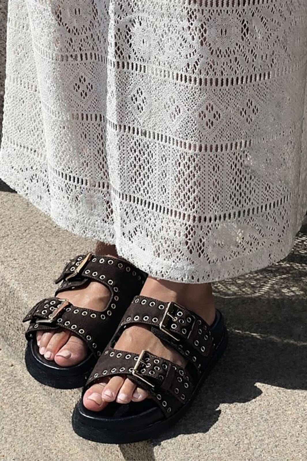 Copenhagen Shoes - Hope CS8920 - 004 - Dark Brown Sandaler 