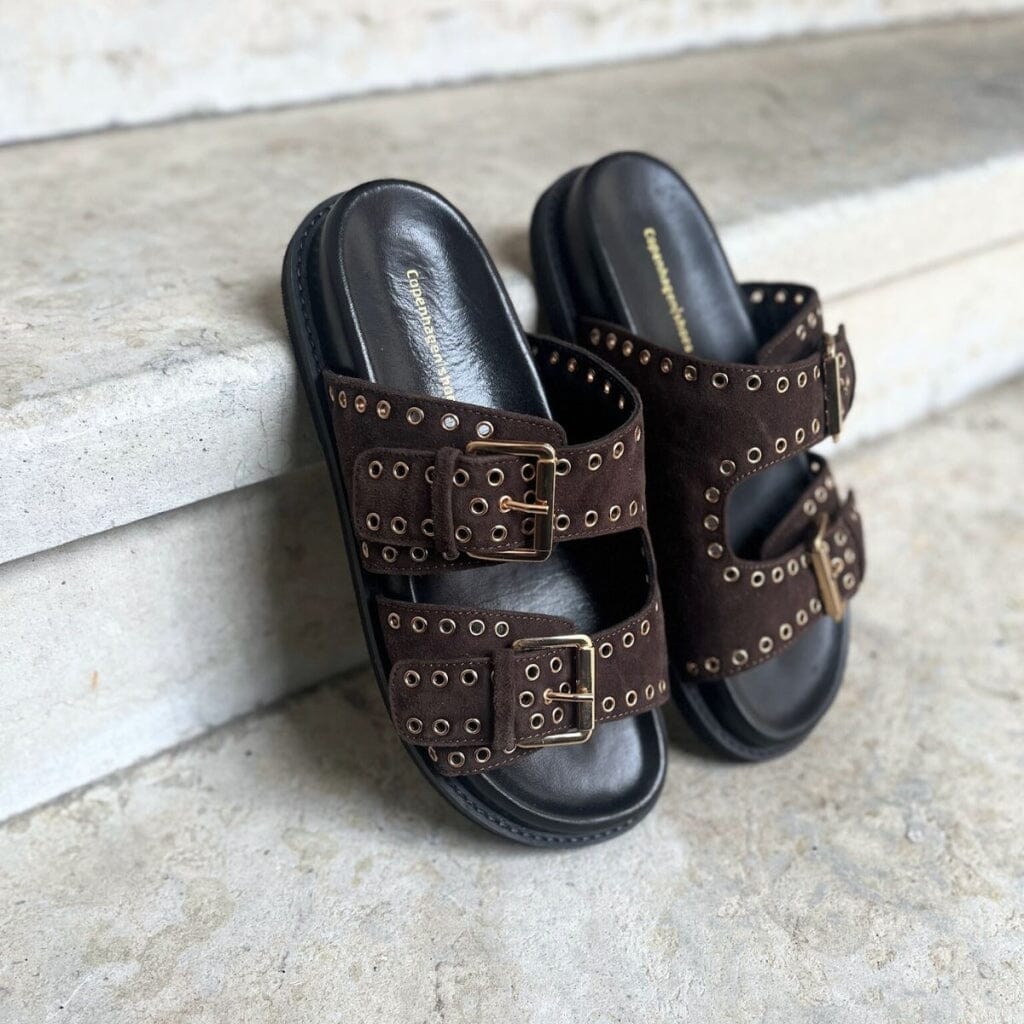 Copenhagen Shoes - Hope CS8920 - 004 - Dark Brown Sandaler 