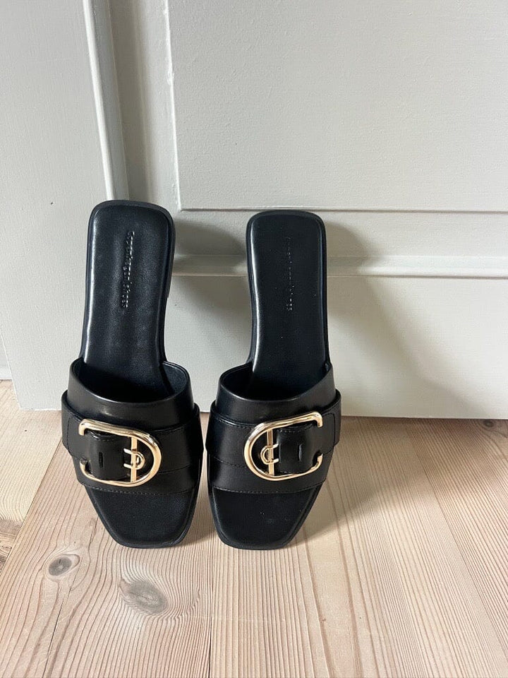 Copenhagen Shoes - Kiss CS8942 - 0003 - Black Sandaler 