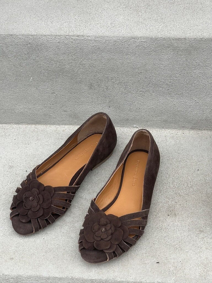 Copenhagen Shoes - La Femme CS8877 - 004 - Dark Brown Ballerinaer 