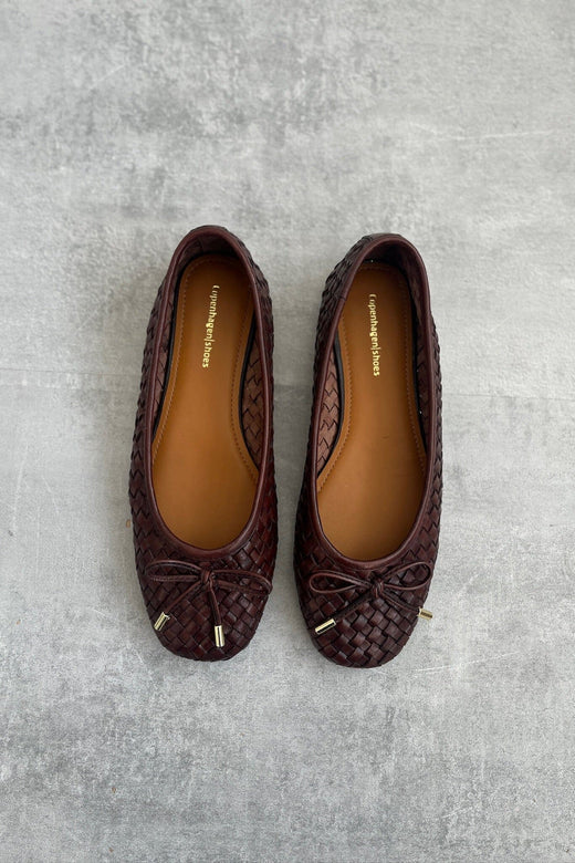 Copenhagen Shoes - Lucie CS8904 - 0018 - Dk Brown Ballerinaer 