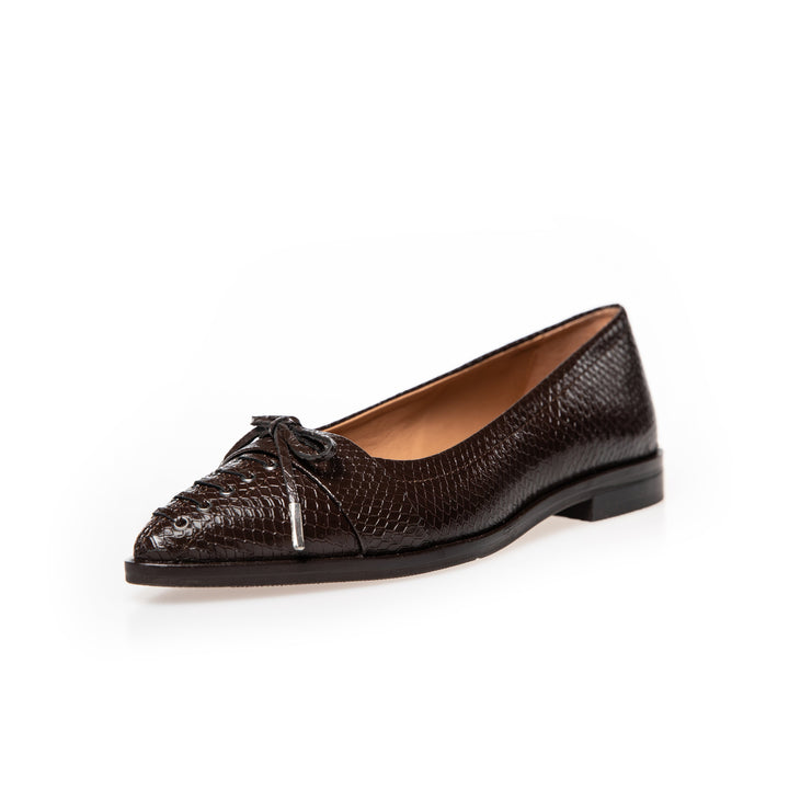 Copenhagen Shoes - My Paris CS8928 - 004 - Dark Brown Ballerinaer 