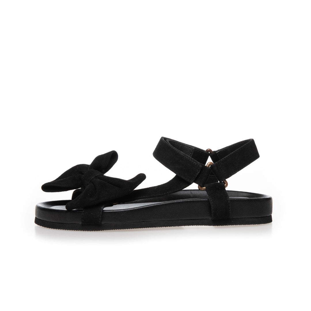 Copenhagen Shoes - Sky And Diamonds 24 Suede CS8358 - 0001 - Black Suede Sandaler 