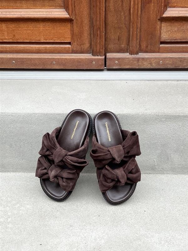 Copenhagen Shoes - Summer Dream Suede CS8399 - 0012 - Brown Sandaler 