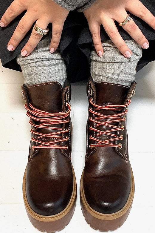 Copenhagen Shoes - The Hike And Me CS8675 - 0012 - Brown Støvler 