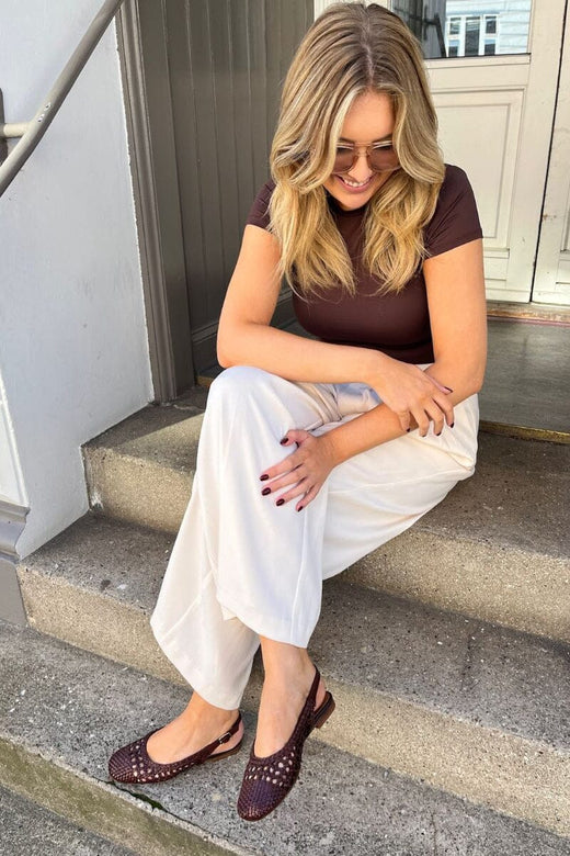 Copenhagen Shoes - Valerie CS8901 - 0018 - Dk Brown Ballerinaer 