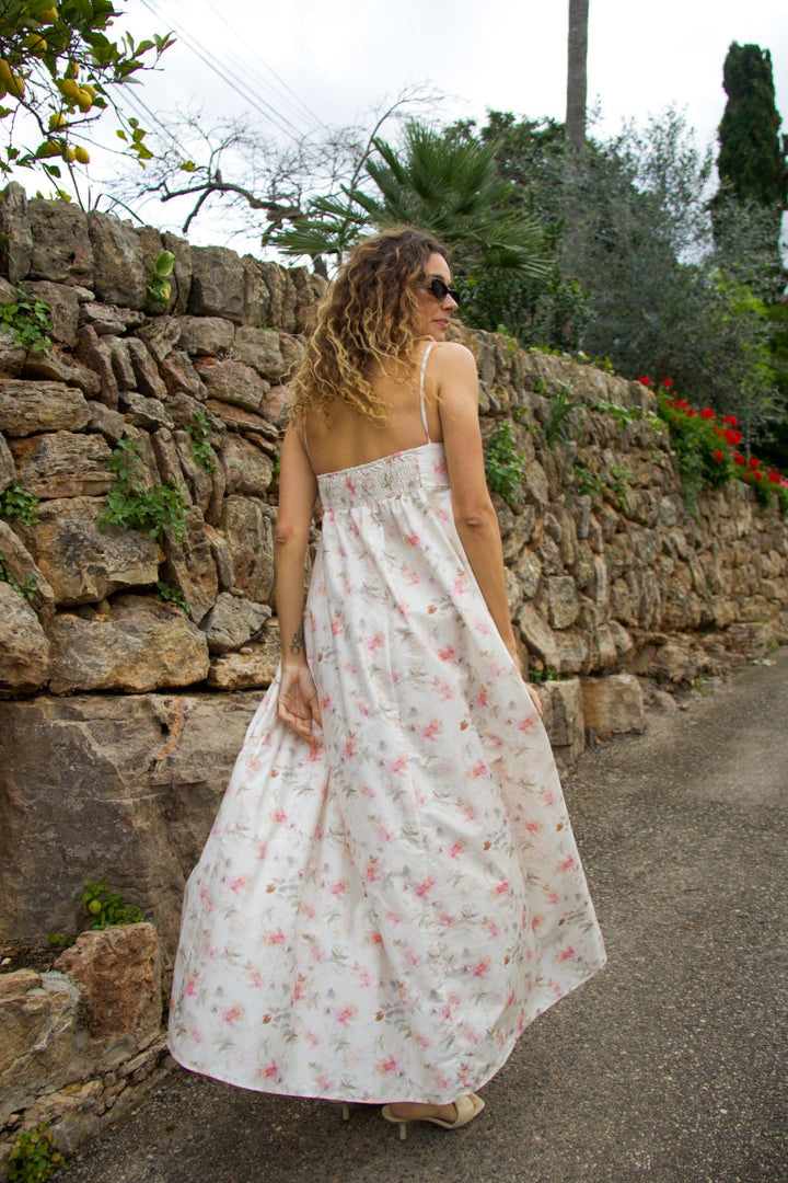 Cras - Bubble Dress C412 - 8093 - 8093 Faded Floral Kjoler 