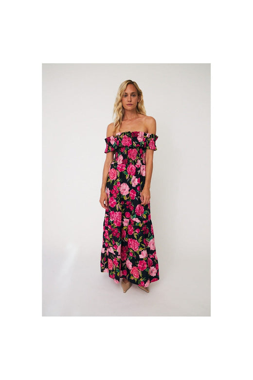 Cras - Capri Dress C672 - Floral Romance