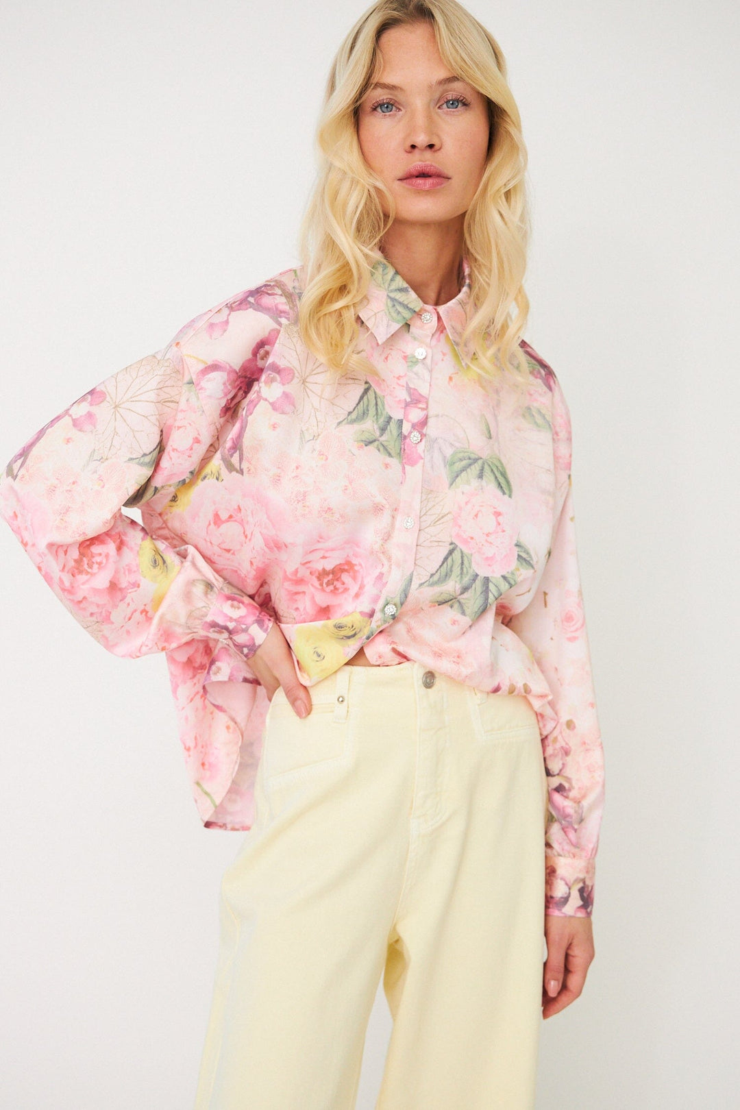 Cras - Gina Shirt C25129 - Floral Garden Skjorter 