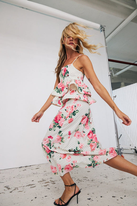 Cras - Joselle Top C709 - Polka Rose Toppe 