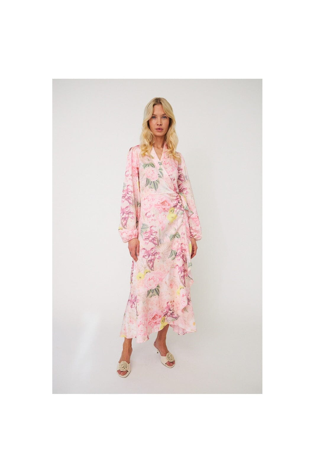 Cras - Lara Dress C676 - Floral Garden