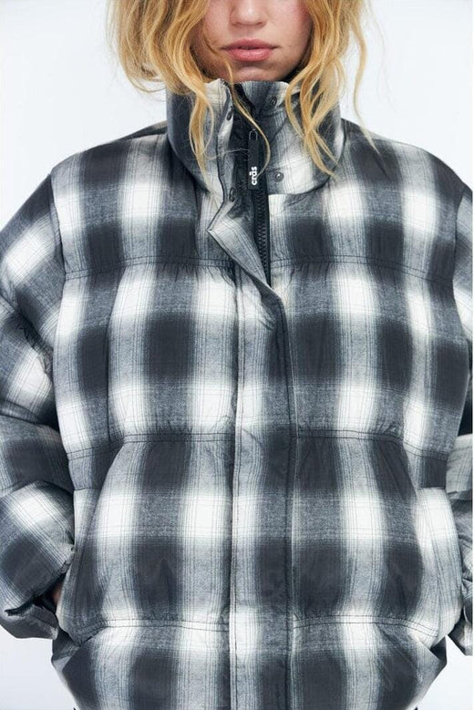 Cras - Valencia Puffer Jacket C387 - Check