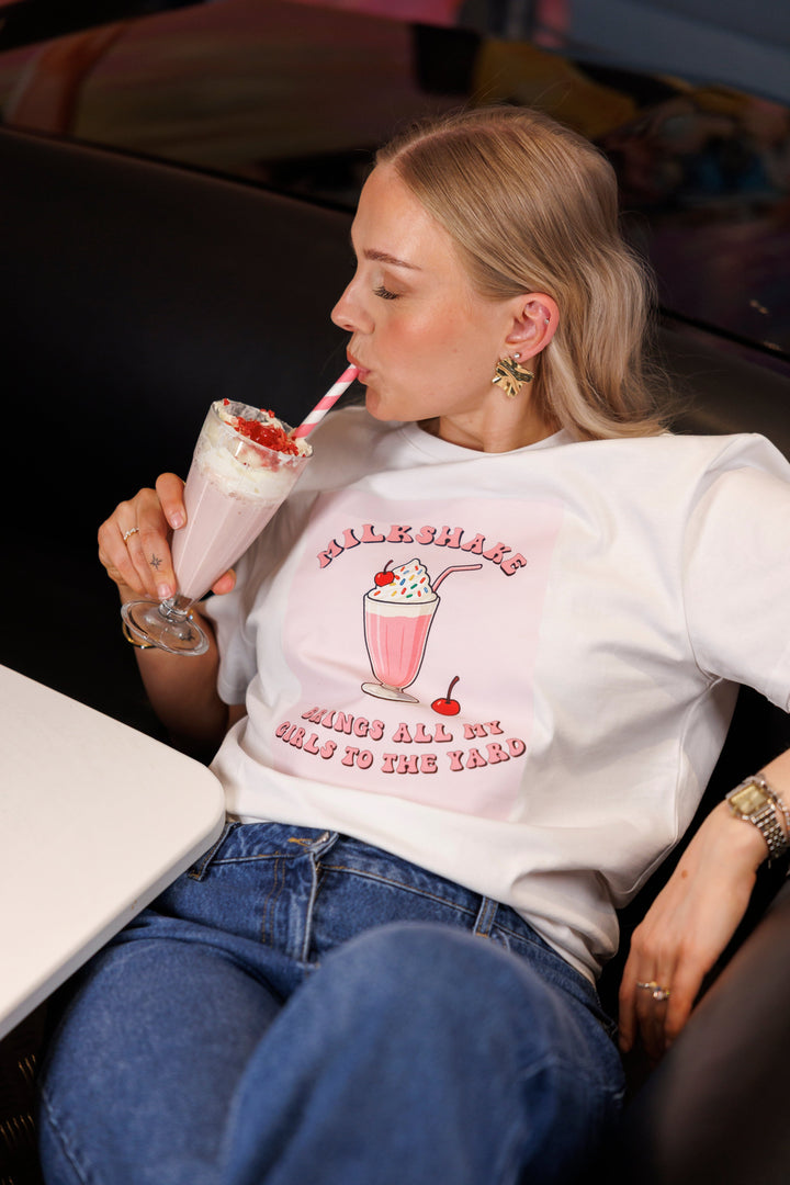 Cras x Molly&My By Sofie Martinussen - Beatrice T-Shirt C734 - White T-shirts 