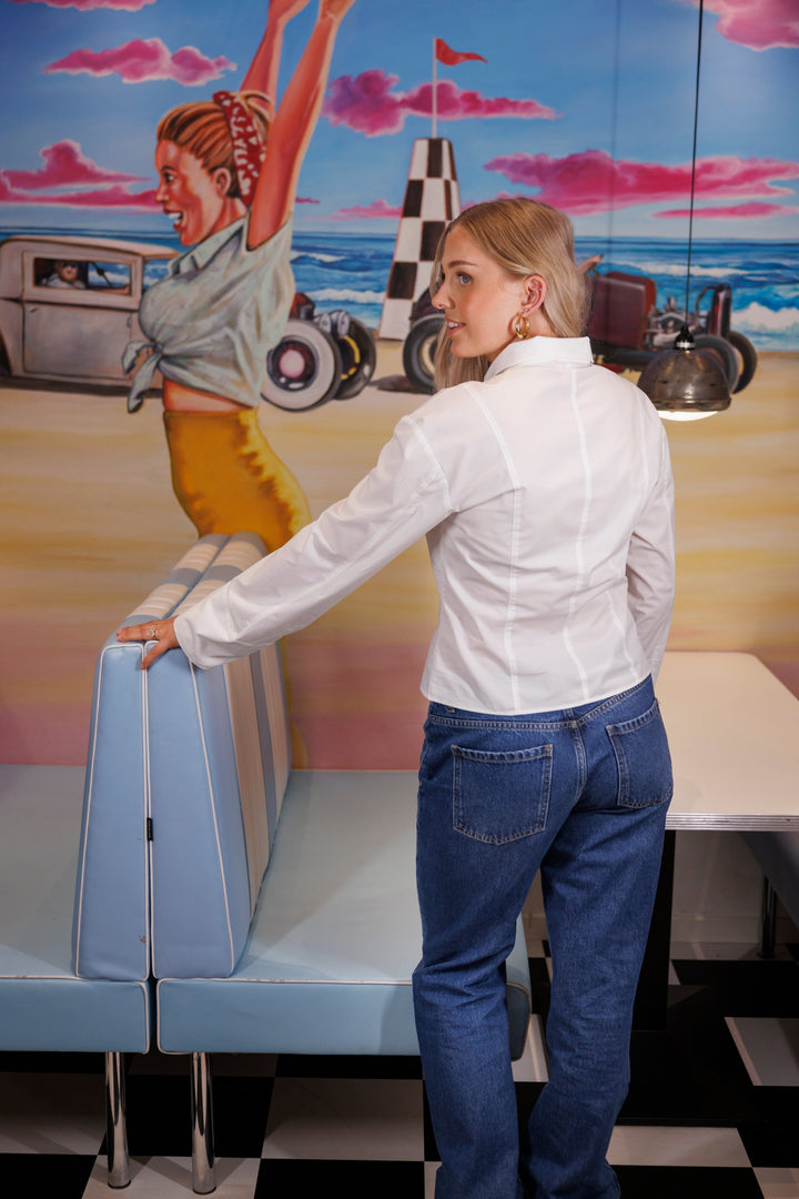 Cras x Molly&My By Sofie Martinussen - Mabel Shirt C732 - White Skjorter 