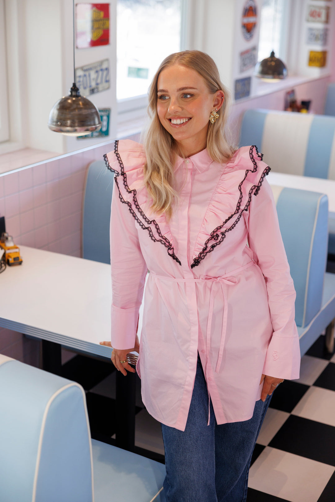 Cras x Molly&My By Sofie Martinussen - Miriam Dress C733 - Pink Kjoler 