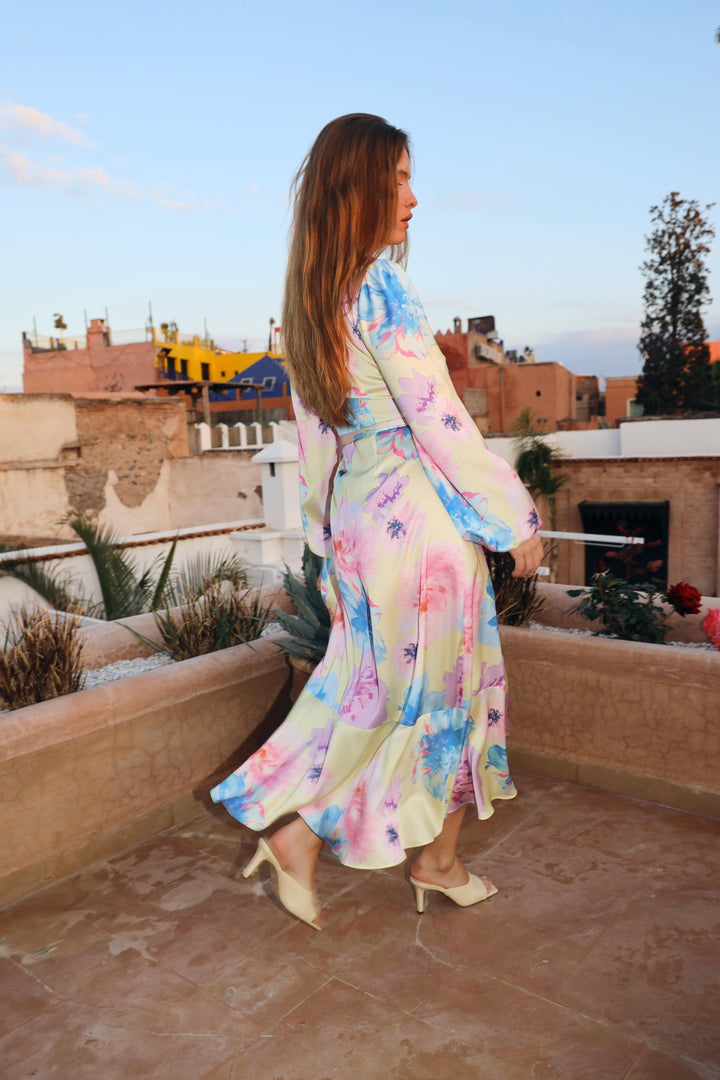 Cras x Molly&My - Lara Dress C489 - Pale Peony Yellow Kjoler 