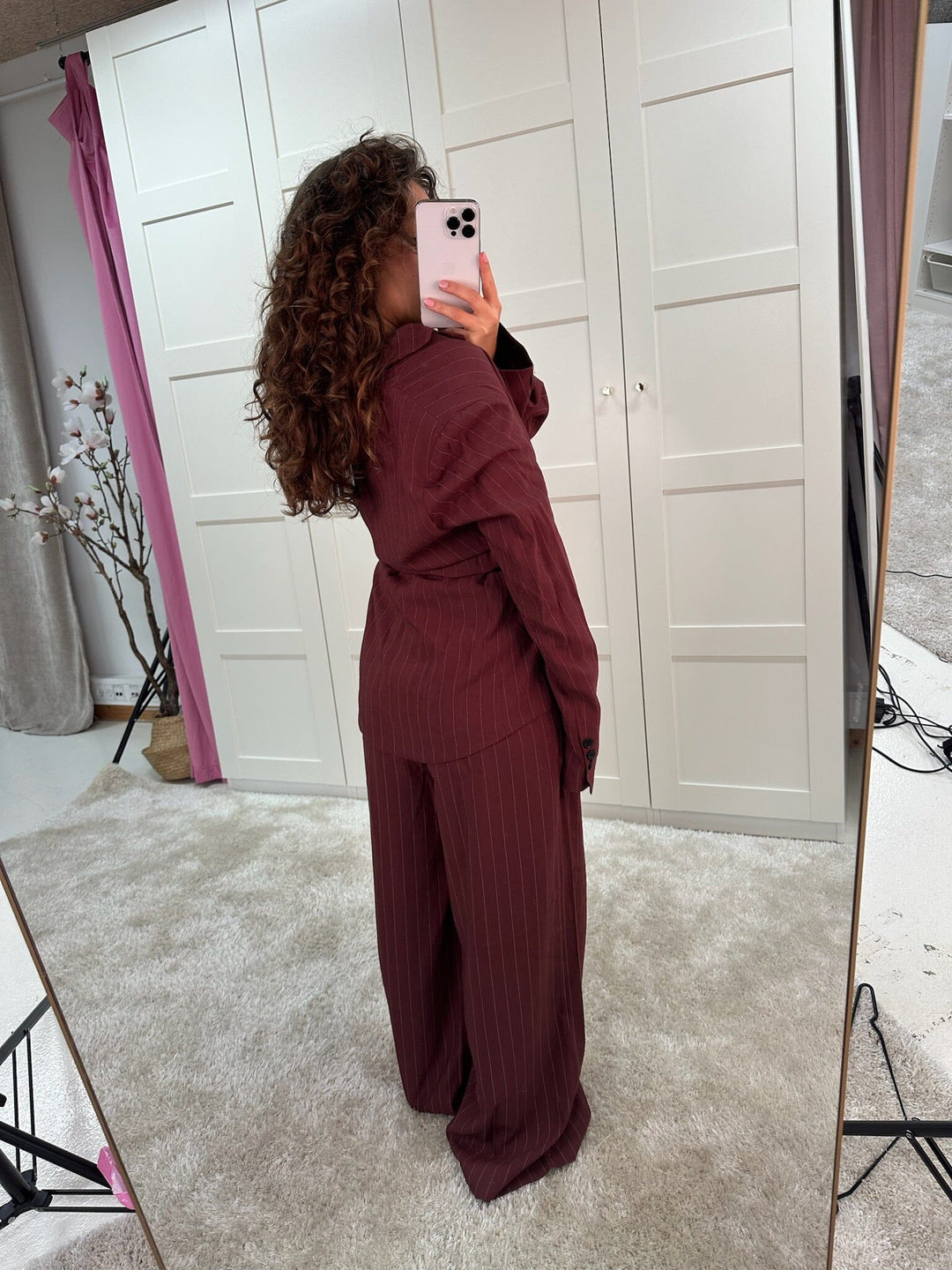 Dear Molly - ballon pants 165003b - wine 