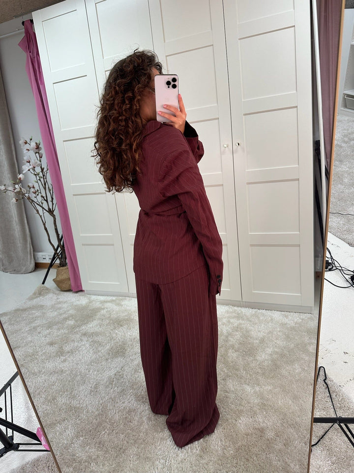 Dear Molly - ballon pants 165003b - wine 