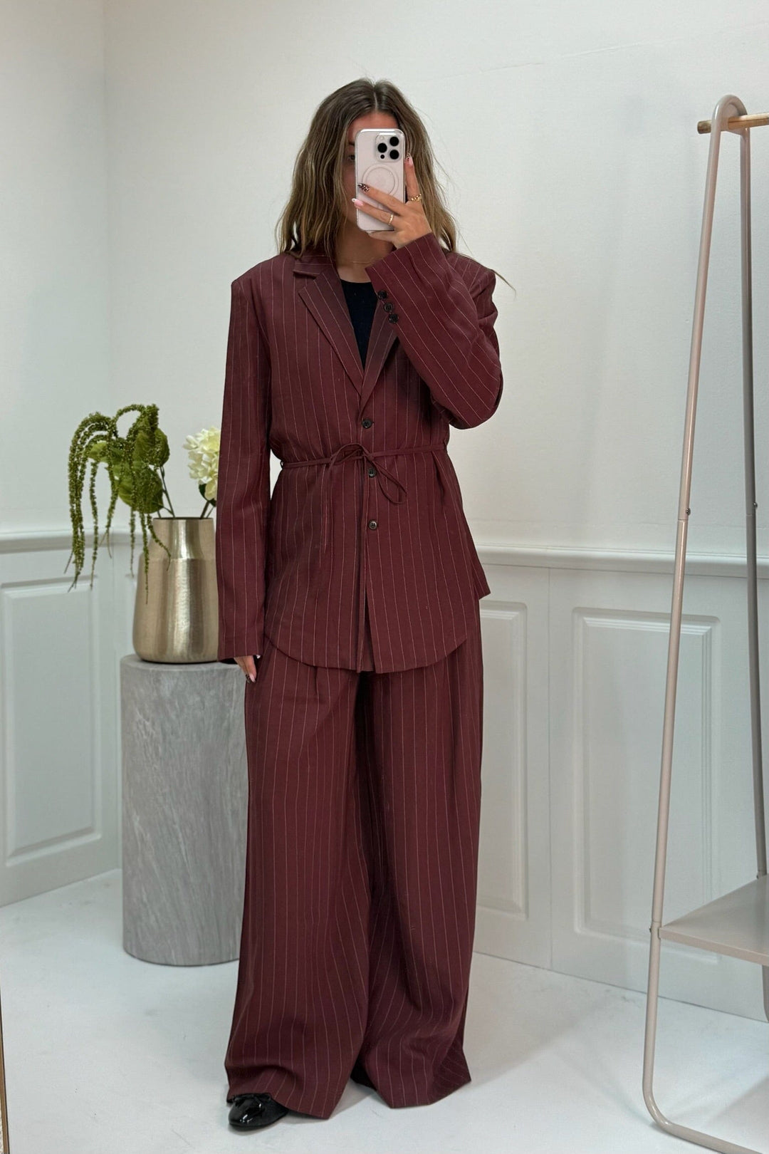 Dear Molly - norah blazer 165004b - wine 