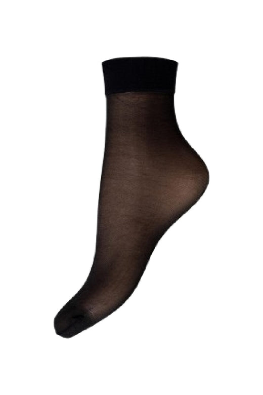 Decoy - Ankle Sock Silklo 2Pk 26670-0 - 1100 - Sort