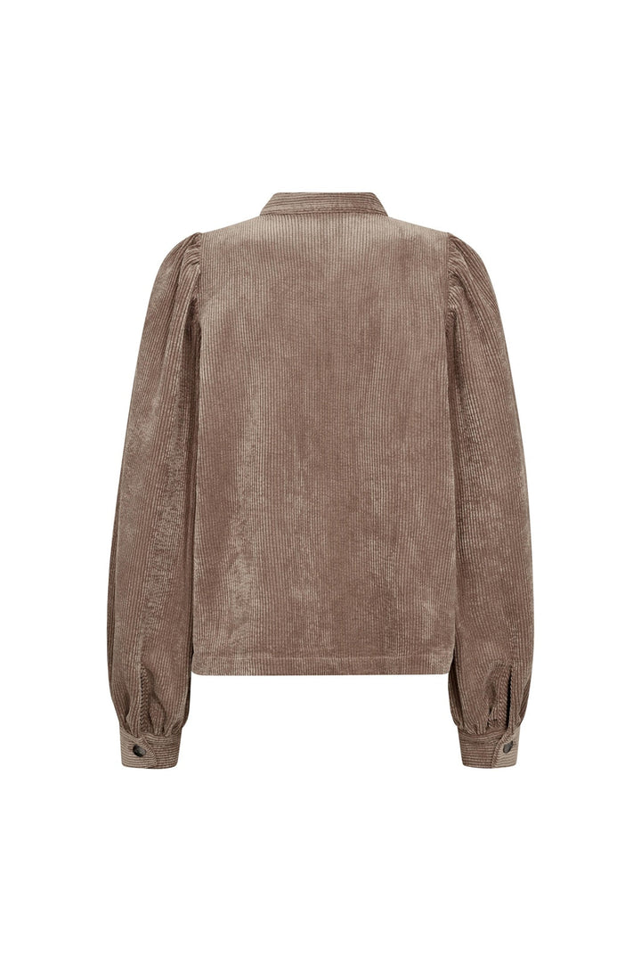 Co´Couture - Daisycc Cord Shirt 500586 - 20009 - Walnut