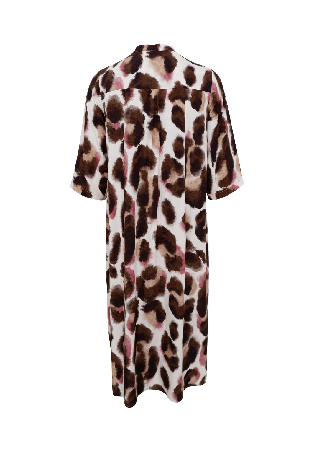 Black Colour - Bckenna Shirt Dress 40927 - Brown Rose