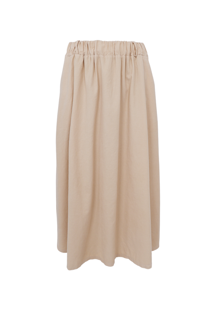 Black Colour - Bcvirginia Corduroy Skirt 41066 - Pearl