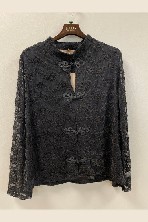 Marta Du Chateau - Mdcsenecia Blouse 8863 - Black