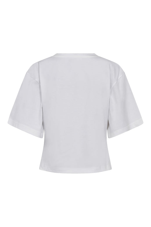 Co´Couture - 43012 Zengacc Tee V-Neck 505608 - 00021 - White