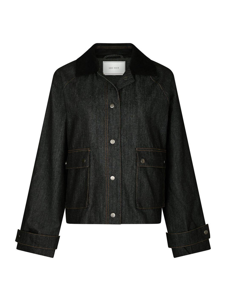Neo Noir - Vista Denim Cord Jacket 164643 - 534 - Dark Blue