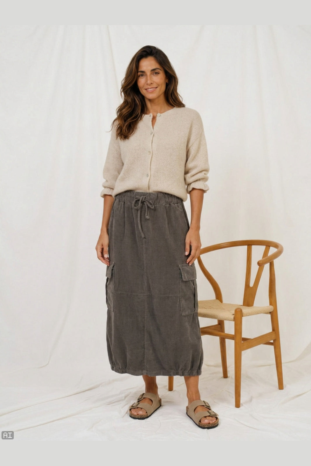 Marta Du Chateau - Mdcgarda Skirt 8758 - Moro30