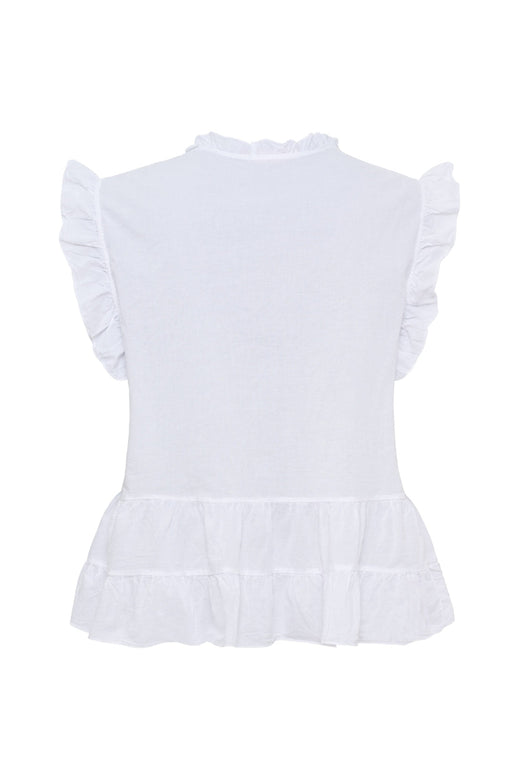 Marta Du Chateau - Mdcemira Top TC68181 - White