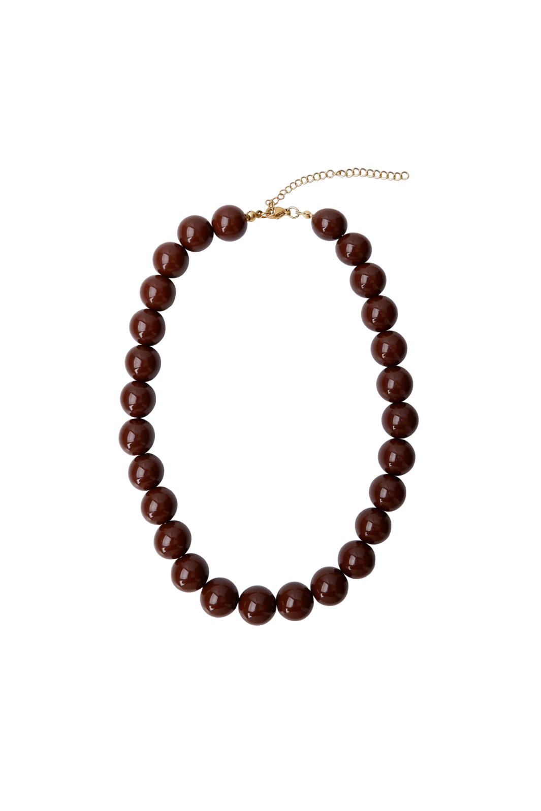 Black Colour - Bcholly Double Necklace 4562 - Coffee