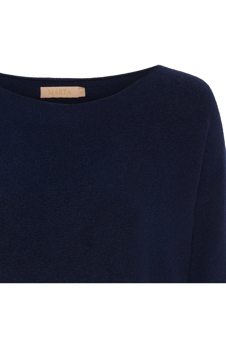 Marta Du Chateau - Mdcdagmar Knit 5001 - Navy 6752